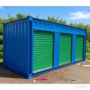 20ft 40ft Portable Storage Container with Roll up Doors for Oil Field Warehouse Home Garage or Construction Site