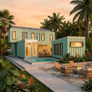 20ft 40ft Prefab Expandable Container House for Resort, Hotel, Living, Villa