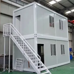 20ft/40ft Prefab Modular Container House Flat Pack Modern Eco-friendly Home Office Kitchen Building Quick-Assembly Durable