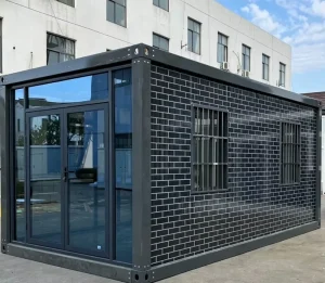 20ft 40ft Prefab Shipping Container House Modular Portable Modern Minimalist Color Steel Living & Office Space