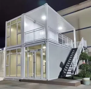 20ft 40ft Prefabricated Mobile Container House Luxury Steel Modular Home for Modern Villa