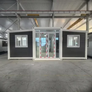 20ft 40ft Prefabricated Shipping Expandable Container Two-Bedroom Home for Living Room Kitchen Office