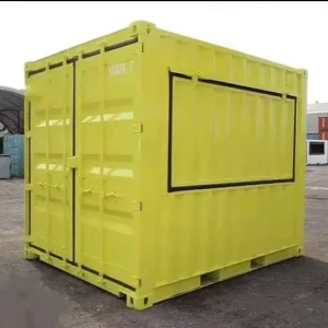 20ft & 40ft Prefabricated Steel Container House Modified Shipping Container Outdoor Office Use Sandwich Panel