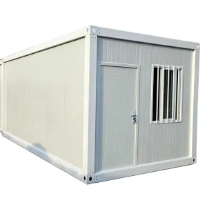 20ft 40ft Quick Delivery Prefab Steel Workshop Easy Install Chinese Design Flatpack Shipping Container Sandwich Panel