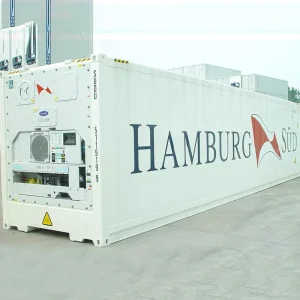 20ft 40ft Reefer Container Freezing Function White Color Shipping Container Cold Storage Warehouse Fresh