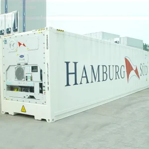 20ft 40ft Reefer Container Freezing Function White Color Shipping Container Cold Storage Warehouse Fresh