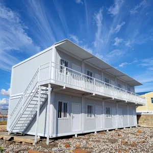 20ft 40ft School Modular Container Office 2 Story Apartment House