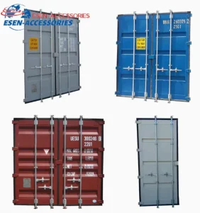 20ft 40ft Shipping Container Door Set Complete Kit Corten Steel Door Panels with Locking Device Hinges & EPDM Seals