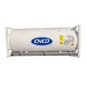 20ft 40ft Transportable Storage Iso Tank Container for Liquid Oxygen Argon Nitrogen Storage