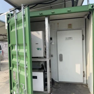 20ft 40ft Walk-in Freezer Cold Storage Container with Automatic Control Engine and Bearing