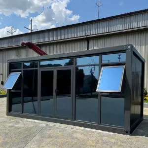 20ft/40ft Waterproof Prefab Steel Container Mobile Home With Fast Install And Modern Design For Shop Use