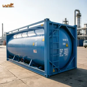 20ft ASME Standard Durable 20 Feet ISO Bulk Cement Tank Container for Fly Ash Reliable Powder Transport