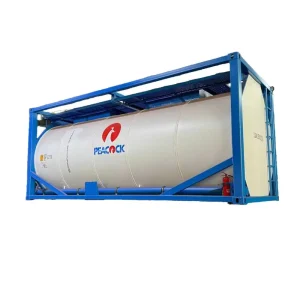 20ft Chemical Acid Liquid Tank Container ISO Storage Tank Container Carbon Steel with Liner 26cbm 0.4MPa Design Pressure