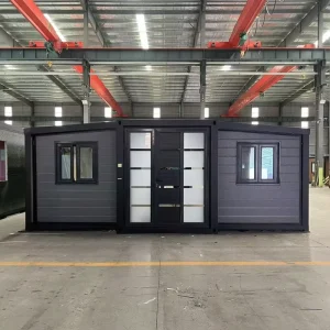 20ft Container EPS House Contemporary Design Waterproof Anti Corrosion Eco Friendly Easy Installation Two Bedrooms Living Room