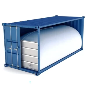 20ft Container Flexitank 24000L Flexibags Flex Bag Flexi Tank Price Ball Valve Food Grade Liquid Storage for Bulk Oil Wine