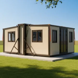20ft Container House Prefab Expandable Modular Design 2-3 Bedroom Portable Type for Camp Construction Site Office