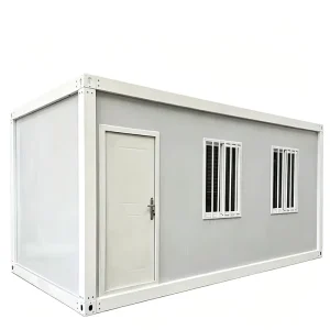 20ft Container House Prefab Foldable Tiny House Mobile Temporary Dormitory Container Home Modular Detachable House For Sale