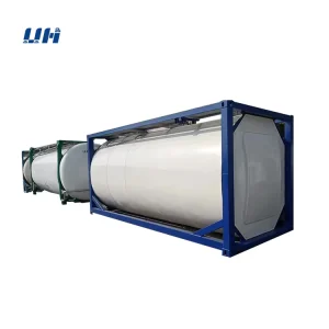 20ft Container Water Tank ISO Tank 40T Payload SUS Carbon Steel 21KL Capacity