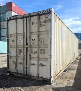 20ft DNV 2.7 1 and ISO 10855 Standard Half Height Offshore Dry Container Csc