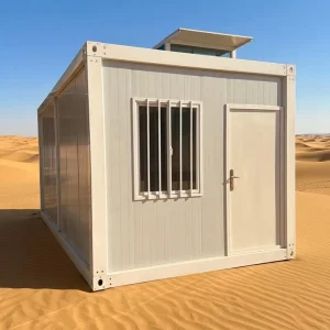 20ft Detachable Container Home Waterproof Detachable Steel Container House with Quick Assemble Structure for Construction Site