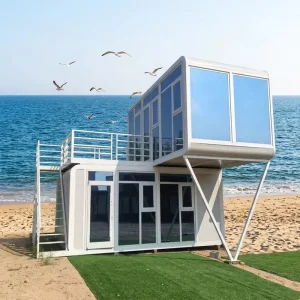 20ft Detachable Mobile Container House Quick Assembly Residential Tools Hotels Movable Kitchen Bedroom Bathroom Features Steel