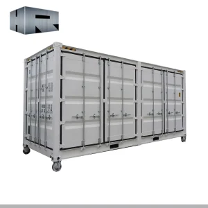 20ft Dry Cargo Shipping Container Multi-Door Storage Box with Steel Structure Side Open Access