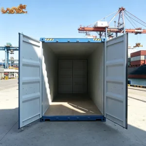 20ft Dry Van High Cube Tunnel Double End Door Opening 20 Feet Shipping Container 20 Foot for Warehouse Storage