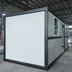20ft Easy Installation Prefabricated Modular Folding Container House High End Custom Design Modern Wind resistant Hotel Outdoor