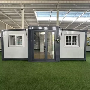 20ft Expandable Container House Modular Quick Install Durable Breathable Modern Prefabricated House School Office