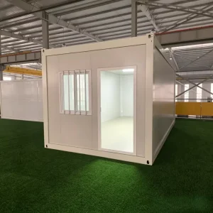 20ft Fold Out Shipping Container House Complete Toilet Insulated Sandwich Panels for Cabins or Office