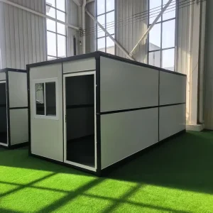 20ft Foldable Container House Prefabricated Modular Folding House for Living Office