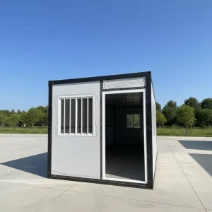 20ft Foldable Expandable Flat Pack Modular Folding Container Hotel Portable House with Steel Structure and Modern Design