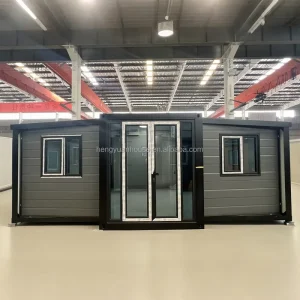 20ft Foldable Maison Conteneur Store Container 4 Bedroom House Prefabricated Homes Mobile Home on Wheels of 3 Rooms Container