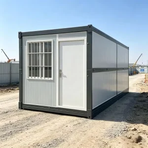 20ft Foldable Prefab Container House Fast Assembly Construction Site Office Worker Dormitory Mining Camp Accommodation