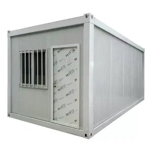 20ft Foldable Steel Sandwich Panel Container for Warehouse Villa Hospital House Hotel School Farmhouse Office Use
