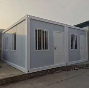 20ft Foldable Storage Container Multi Functional Waterproof Room for Farm Station Construction Camp Easy Installation Flat Pack