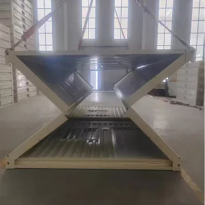 20ft Folding Container House Mobile Easy to Fold Office Home for Apartments Steel Sandwich Panel Quick Installation Modern