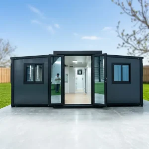 20ft Folding Packable Container House Emergency Modern Prefab Tiny Home Waterproof Insulated for Accommodation