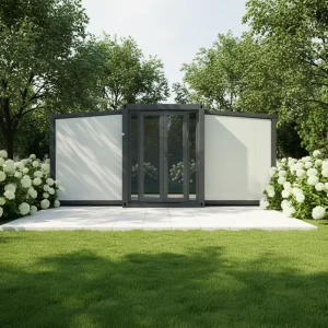 20ft Folding Packable Container House Modern Design Steel Sandwich Panel for Villa Hotel Apartment Use Reducing Air Cargo Bills
