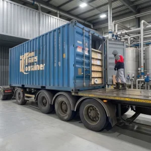 20ft Food Grade PE Container Flexitank 24000L Bulk Liquid Transport Eco-Friendly Anti-Leaking Beverage Wine Water Oil Packaging