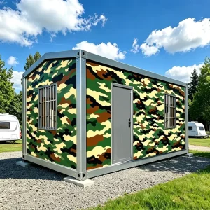 20ft Galvanized Steel Frame Easy Install Tiny House Modular Containers Home Prefab House Container Houses