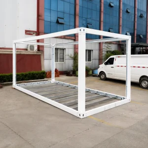 20ft Galvanized Steel Structure Frame for Quick Assemble Modular Container House Skeleton