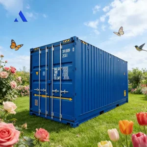 20ft High Cube Dry Cargo Storage Container Corten A Steel CSC Certified 38CBM Extra Wide