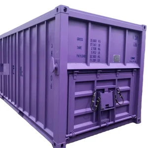 20ft High Cube Dry Container 34.5M3 Capacity ISO