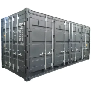 20ft High Cube Side Open Shipping Container 20HC Lateral Open Door Dry Container with CSC Certified