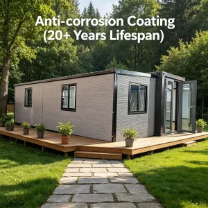 20ft Housing Unit for Mining Labor Camp Dormitory Site Office Business Investment