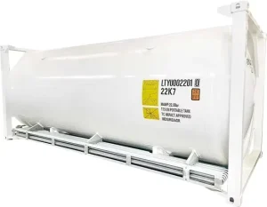 20ft ISO Approved Tank Container for Liquid Transportation of Bitumen with 20ft Capacity