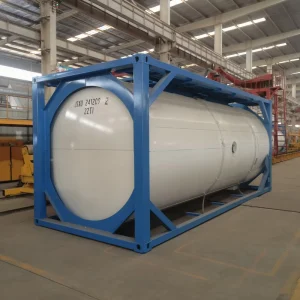 20ft ISO Tank Container 25 CBM Capacity Multi-Modal Transport For Water Oil Liquid Cargo