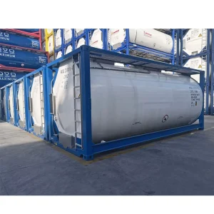 20ft ISO Tank Container T4 T8 for Corrosive Liquid Chemical Liquid Storage Transportation