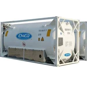 20ft ISO Tank Container with ASME Certified Tank and Durable Frame for Liquid Chemical and Gas Logistics Transport